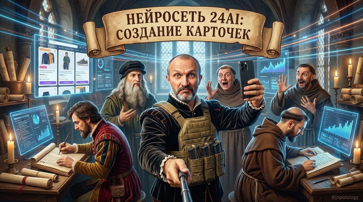 Нейросеть 24ai для генерации товарных карточек на маркетплейсах для бизнеса