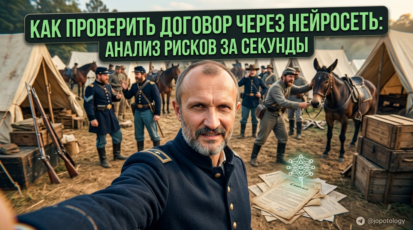 Анализ юридических рисков в договоре с помощью искусственного интеллекта