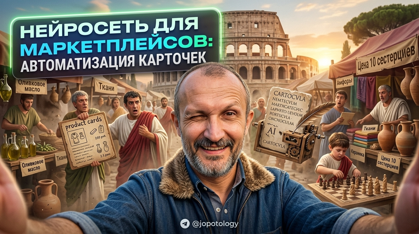 Автоматизация создания карточек товаров для маркетплейсов с помощью нейросетей