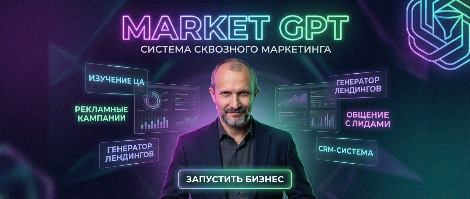 Сквозной умный маркетинг с Market GPT