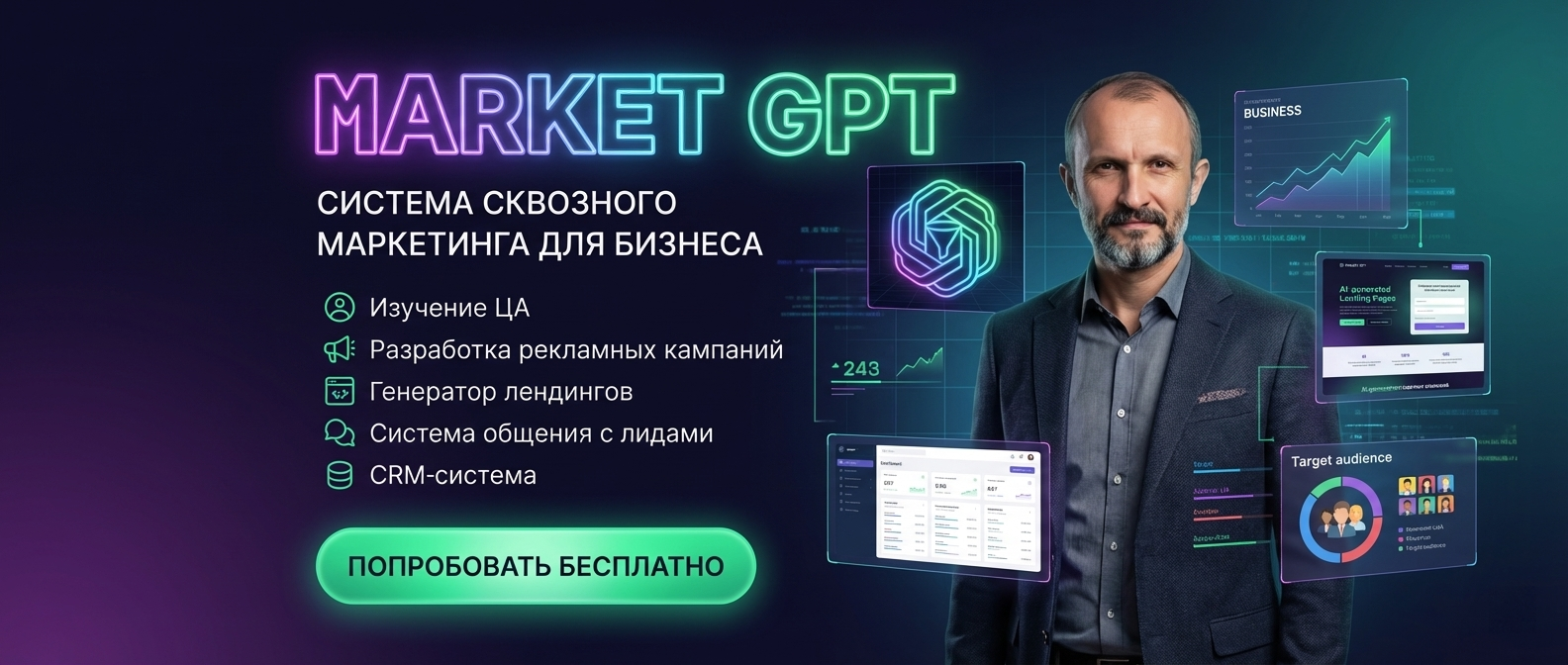 Сквозной умный маркетинг с Market GPT