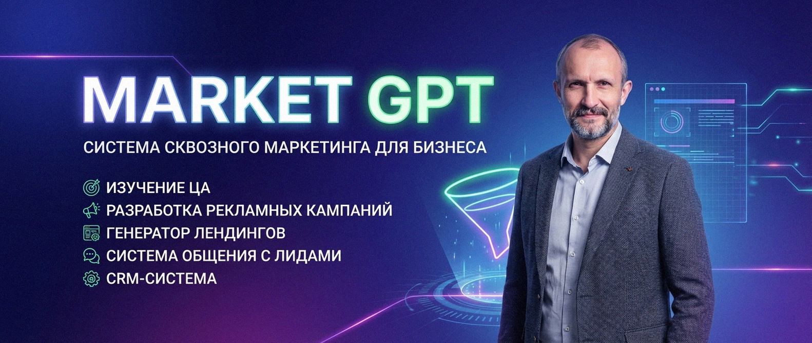 Сквозной умный маркетинг с Market GPT