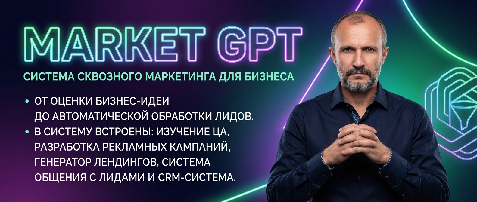 Сквозной умный маркетинг с Market GPT