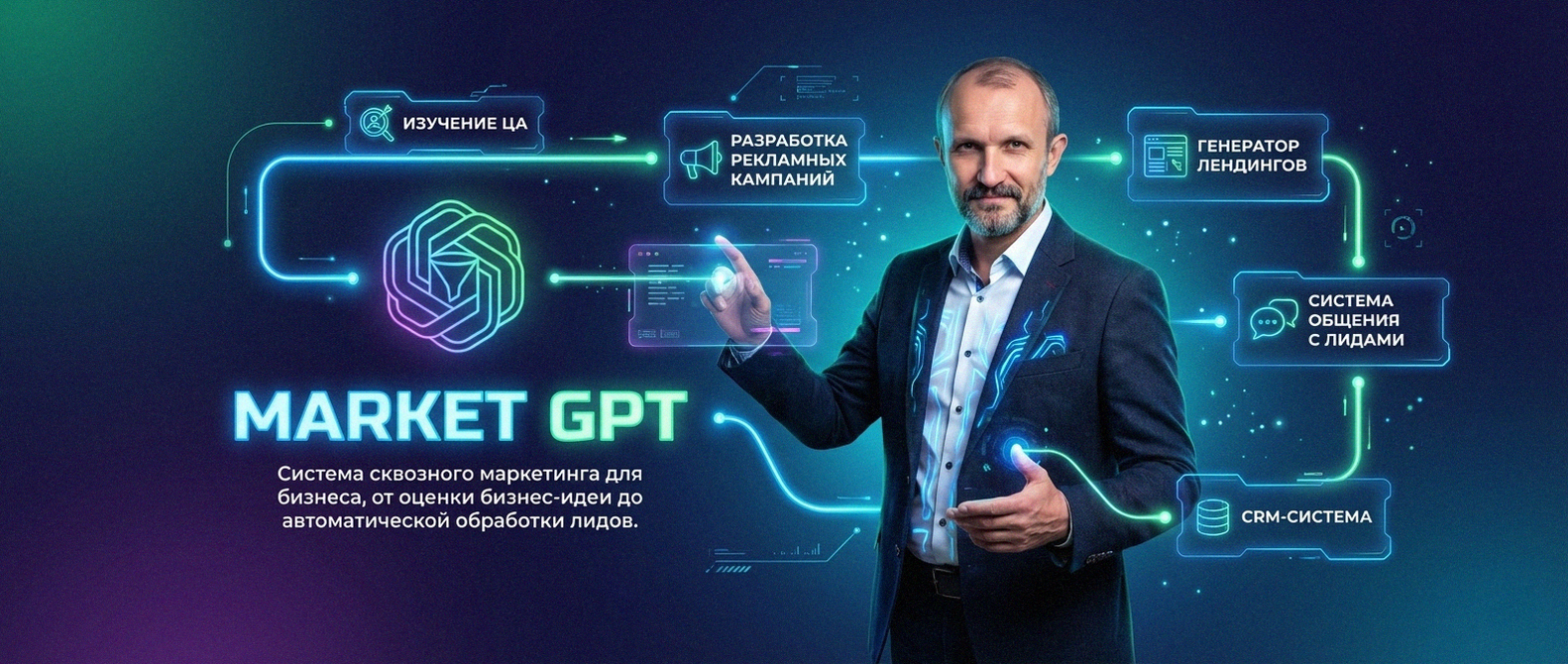 Сквозной умный маркетинг с Market GPT