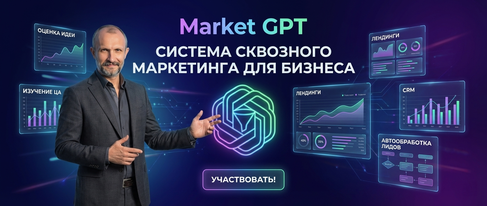 Сквозной умный маркетинг с Market GPT