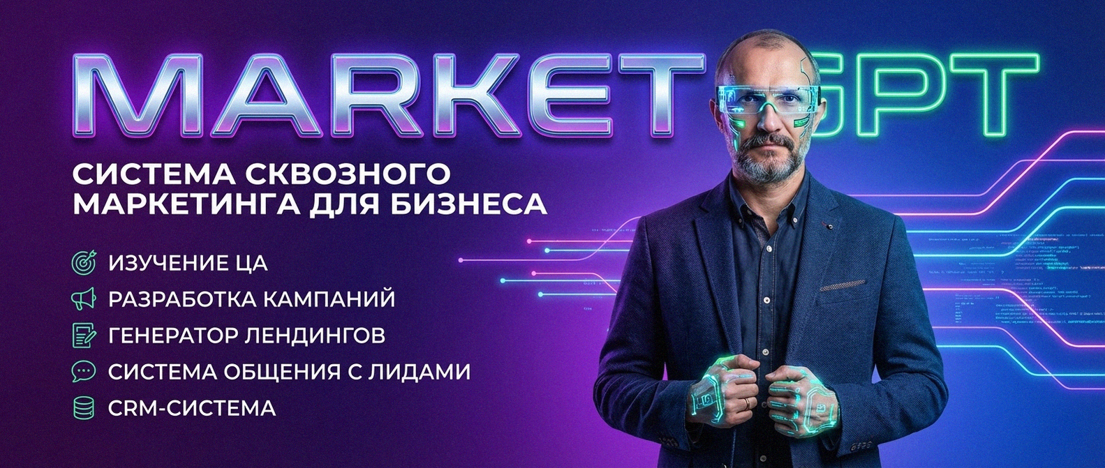 Сквозной умный маркетинг с Market GPT