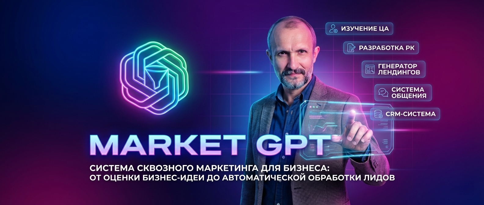 Сквозной умный маркетинг с Market GPT
