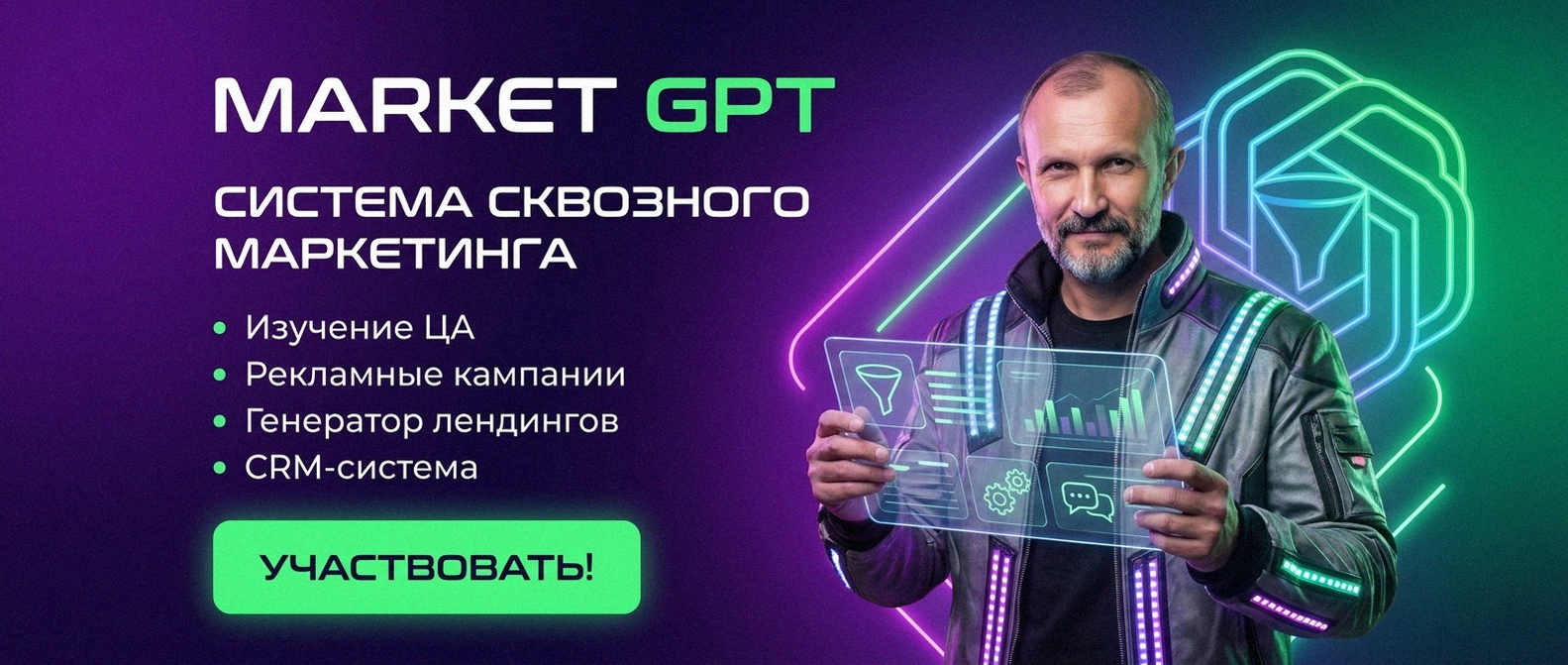 Сквозной умный маркетинг с Market GPT