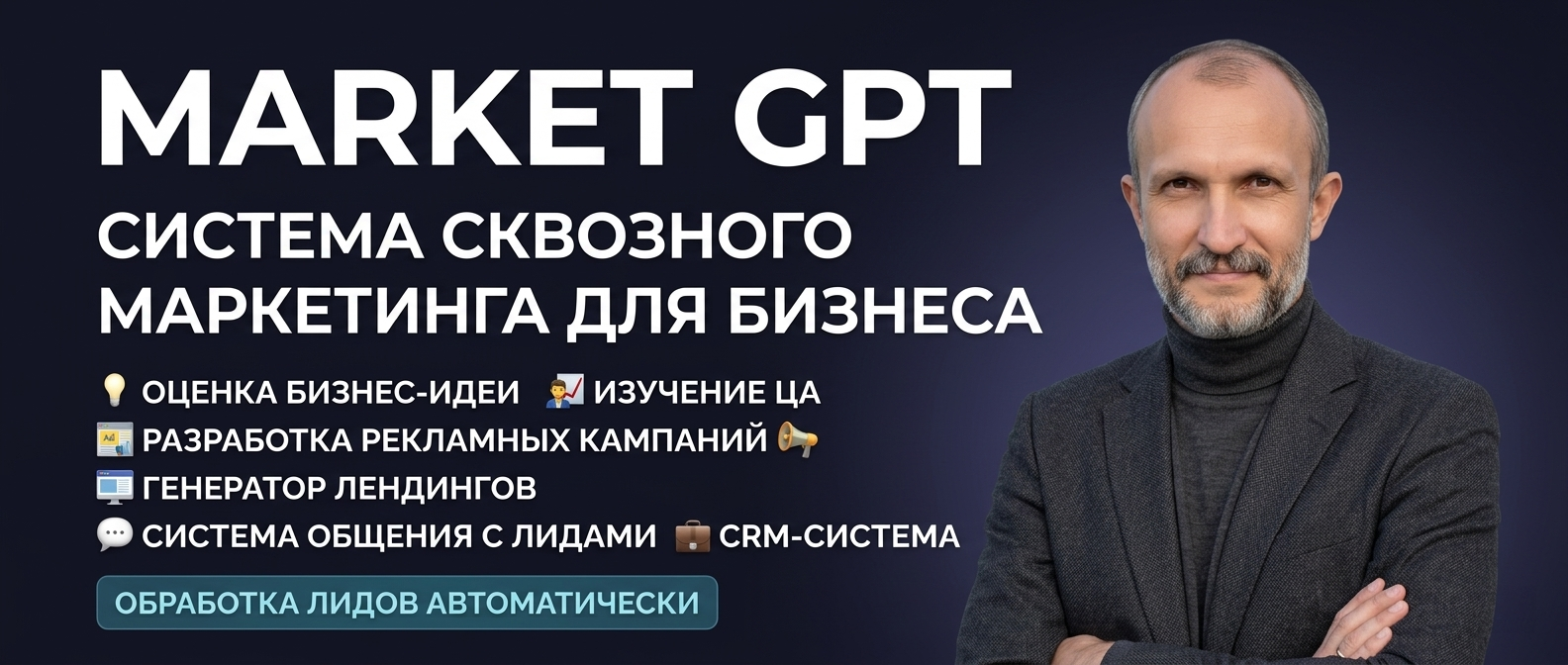 Сквозной умный маркетинг с Market GPT
