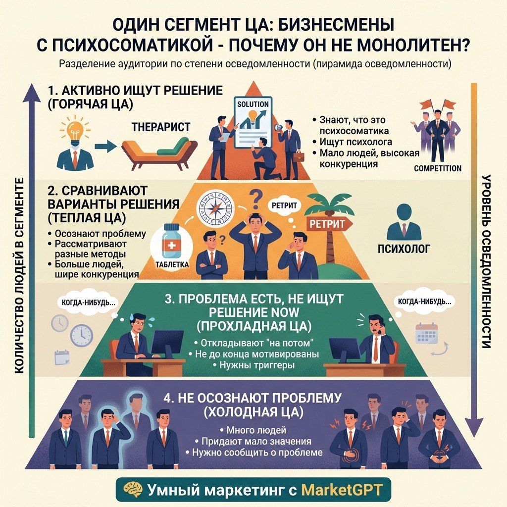 Психосоматика у бизнесменов: как найти клиента, который еще не знает о своей проблеме
