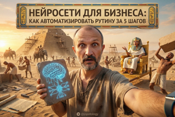 5 шагов автоматизации рутины в бизнесе с помощью нейросетей