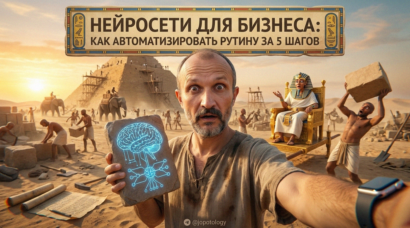 5 шагов автоматизации рутины в бизнесе с помощью нейросетей