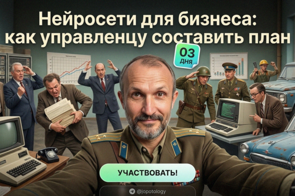 Схема 5 шагов составления плана использования нейросетей для управленца