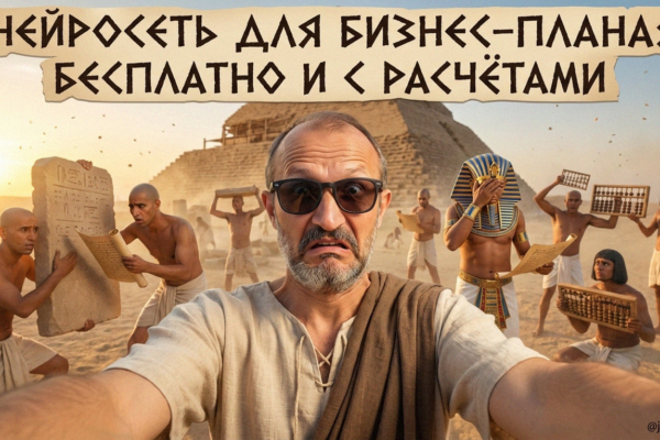 Бесплатное создание бизнес-плана с расчетами с помощью нейросети