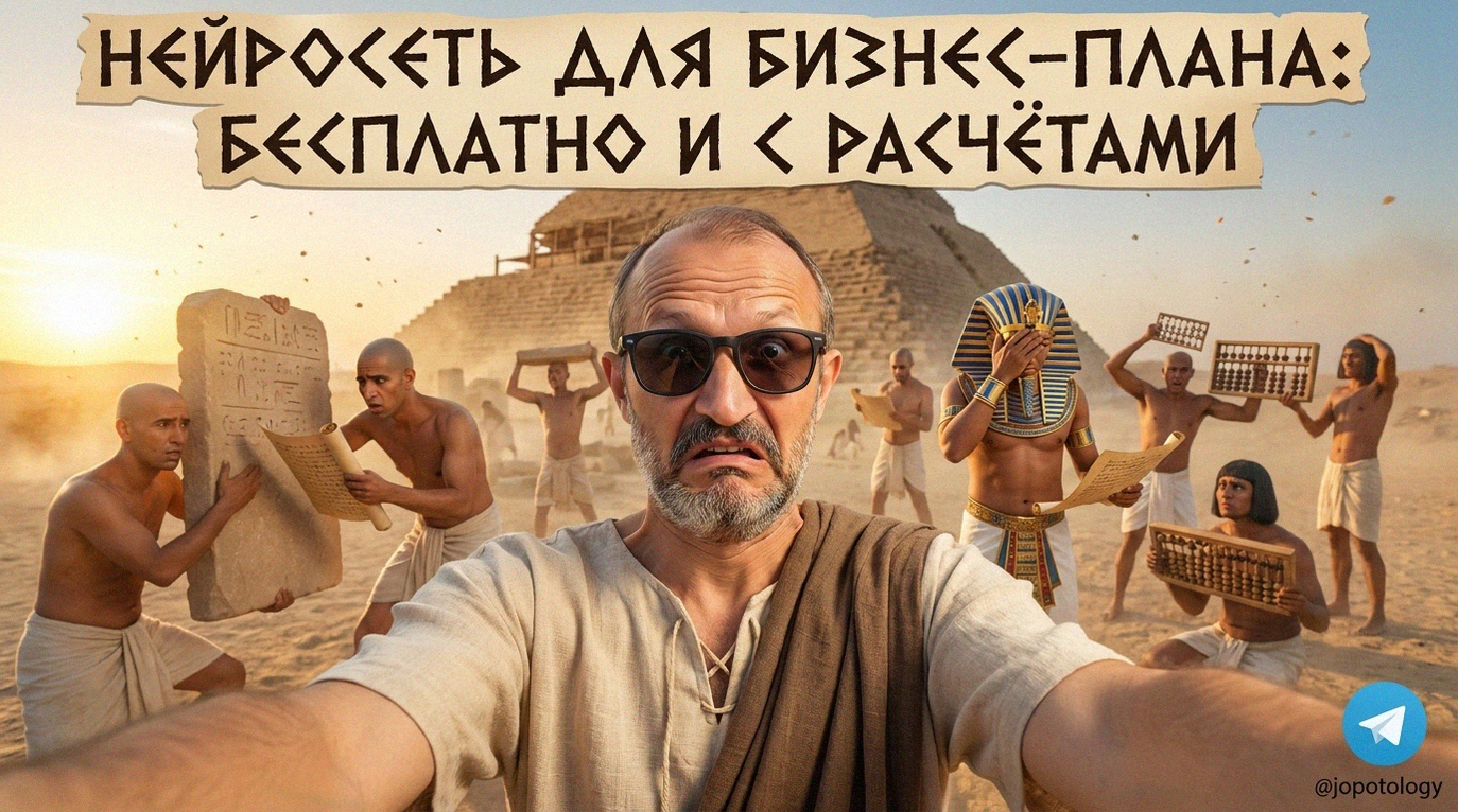 Бесплатное создание бизнес-плана с расчетами с помощью нейросети