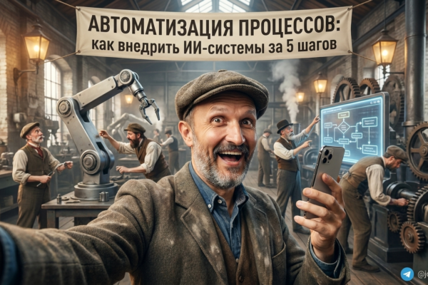 5 шагов по внедрению искусственного интеллекта для автоматизации бизнес-процессов