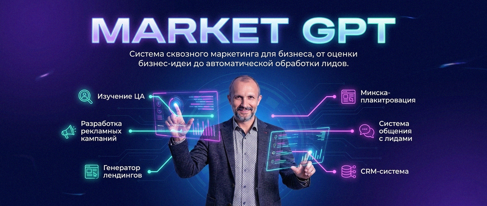 Сквозной умный маркетинг с Market GPT