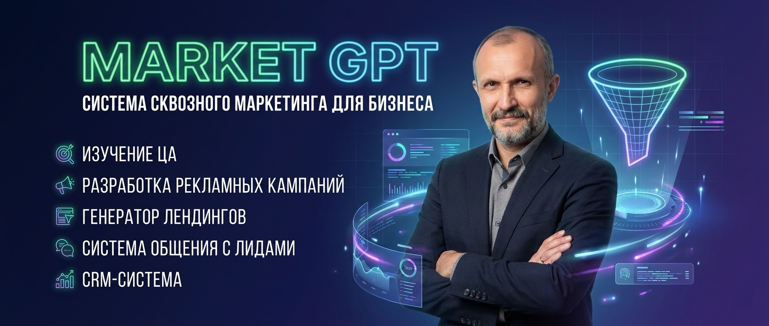Сквозной умный маркетинг с Market GPT