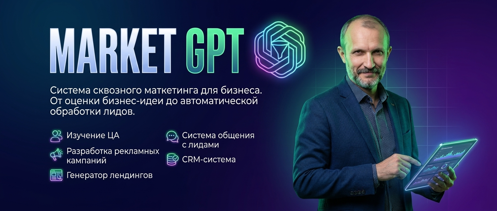 Сквозной умный маркетинг с Market GPT
