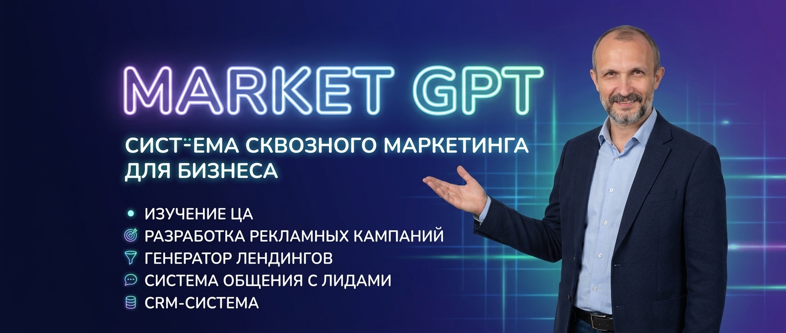 Сквозной умный маркетинг с Market GPT