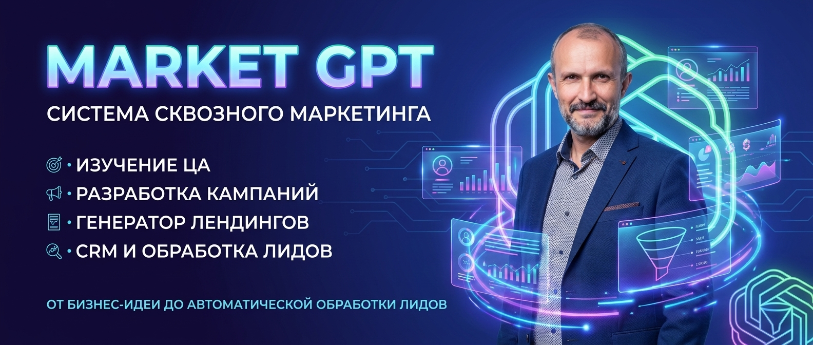 Сквозной умный маркетинг с Market GPT