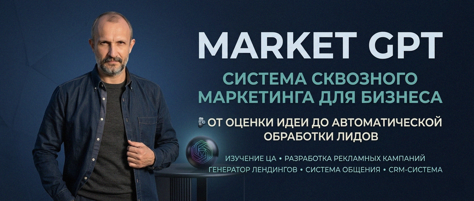 Сквозной умный маркетинг с Market GPT