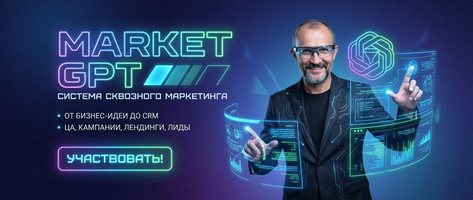 Сквозной умный маркетинг с Market GPT