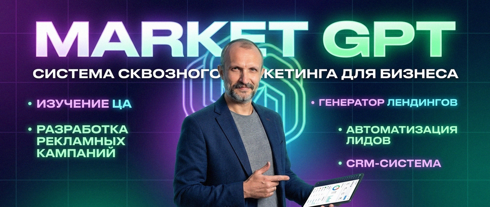 Сквозной умный маркетинг с Market GPT