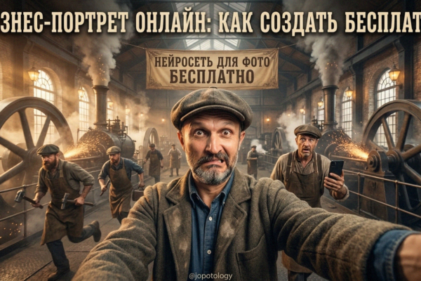 Бесплатная нейросеть для генерации фото и создания профессиональных бизнес-портретов онлайн