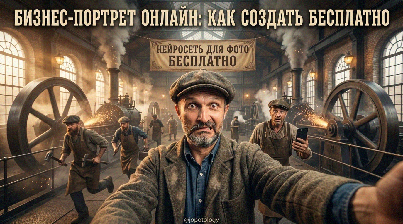Бесплатная нейросеть для генерации фото и создания профессиональных бизнес-портретов онлайн