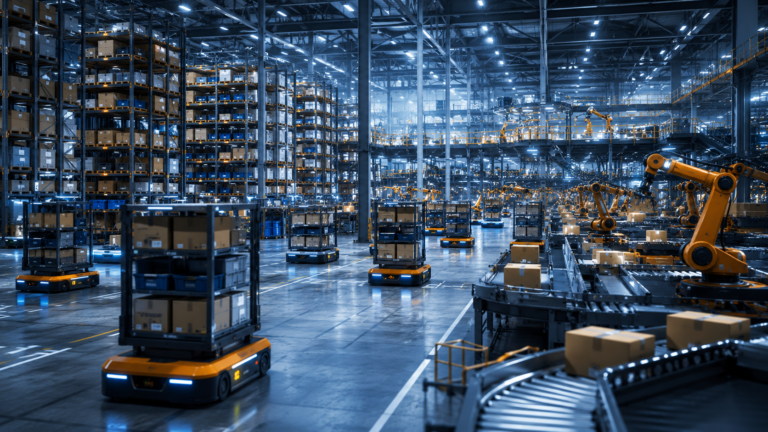 Как работают склады Amazon: миллион роботов, которые совсем не похожи на людей